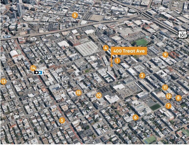 More Photos Of 400-424 Treat Ave, San Francisco Light Manufacturing For Lease