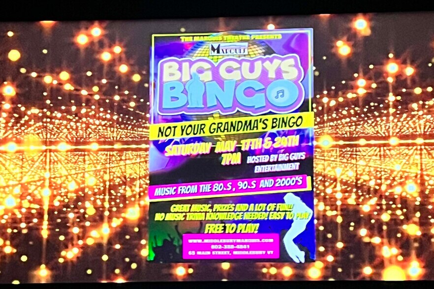 More Photos Of 65 Main St, Middlebury Movie Theatre For Sale