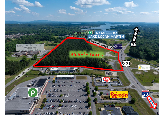 More Photos Of 0000 Hwy 231, Pell City Land For Sale