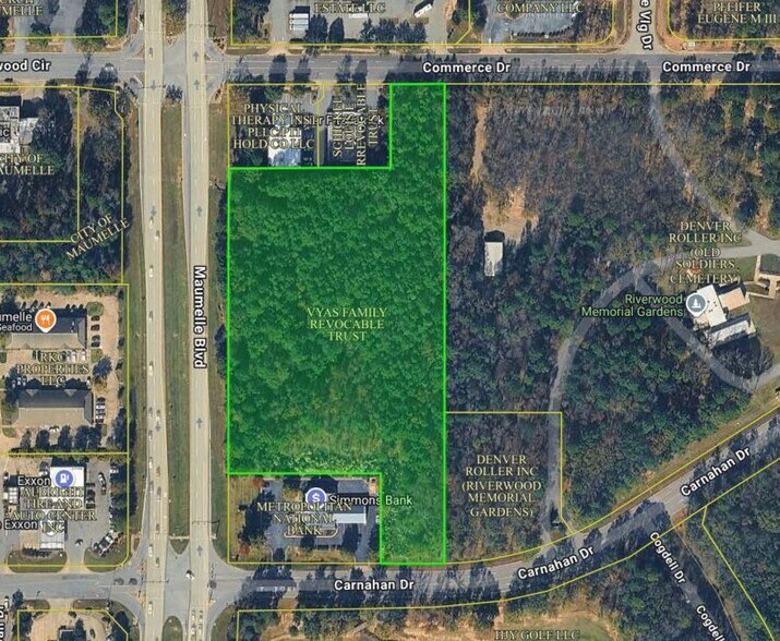 Primary Photo Of Maumelle Blvd @ Carnahan Dr, Maumelle Land For Sale