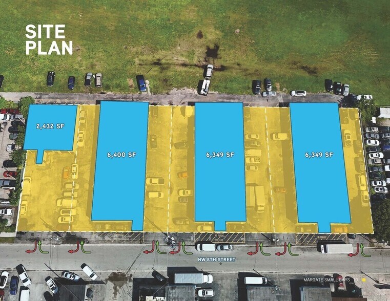 More Photos Of 5601 NW 8th St, Margate Warehouse For Lease