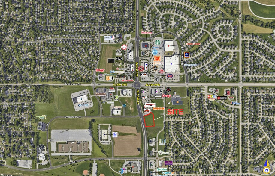 Primary Photo Of 10111 S 71st Plz, Papillion Land For Sale