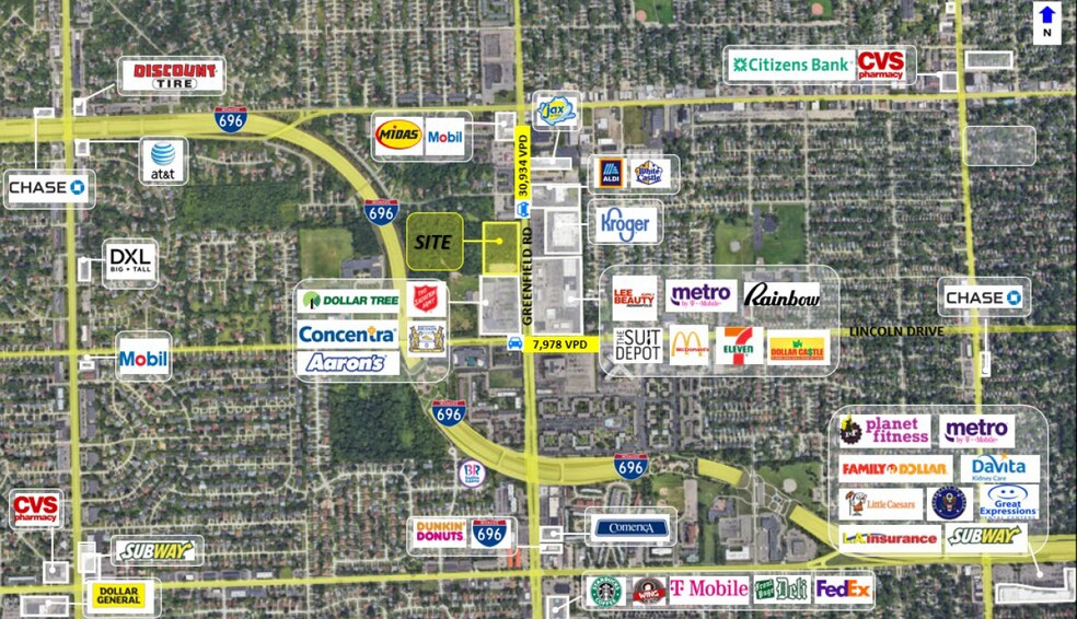 More Photos Of 26101 Greenfield Rd, Southfield Storefront Retail Office For Lease