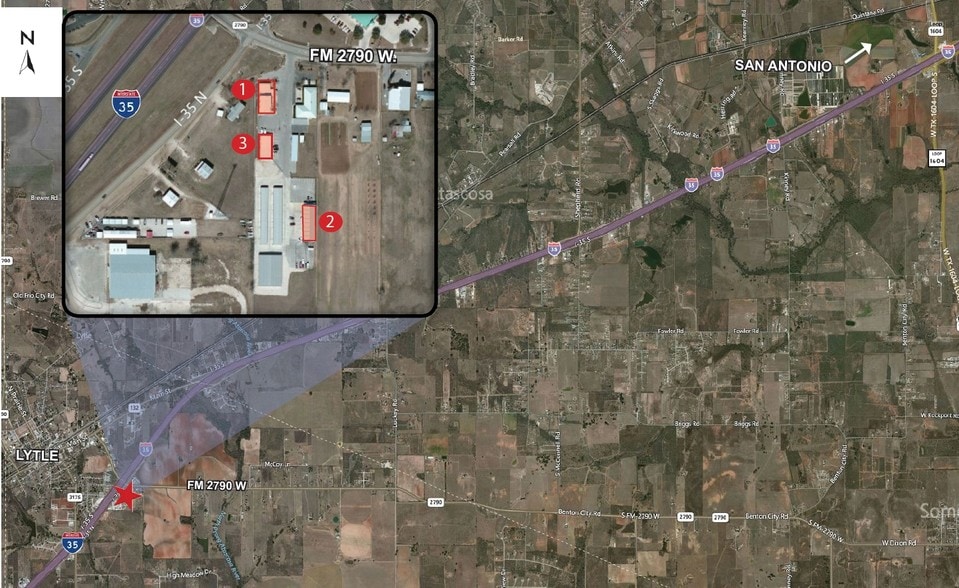 More Photos Of 14640 S FM 2790 W, Lytle Warehouse For Lease