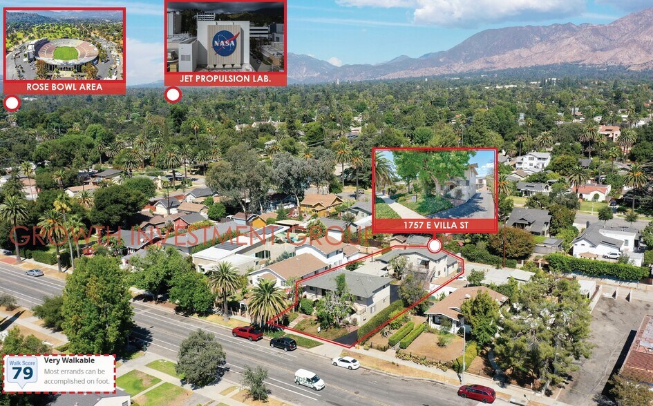 More Photos Of 1757 E Villa St, Pasadena Apartments For Sale