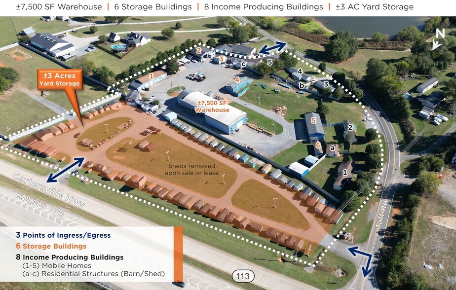 More Photos Of 2075 Highway 113, Taylorsville Industrial For Sale