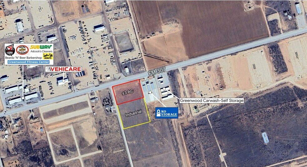 Primary Photo Of 3 AC FM 307, Midland Land For Sale