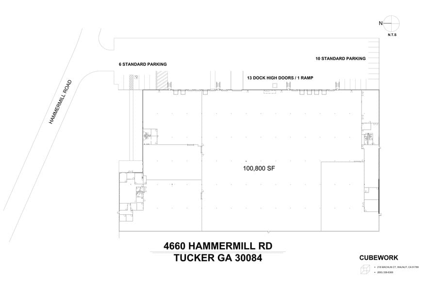 More Photos Of 4660 Hammermill Rd, Tucker Warehouse For Lease