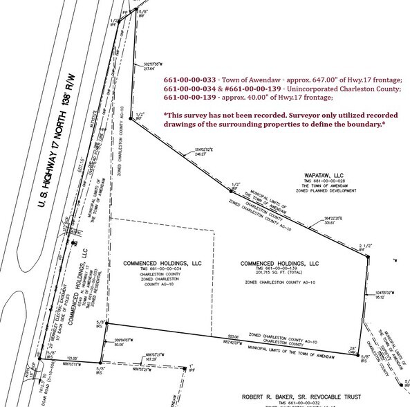 More Photos Of 6549 Highway 17 Hwy, Awendaw Land For Sale