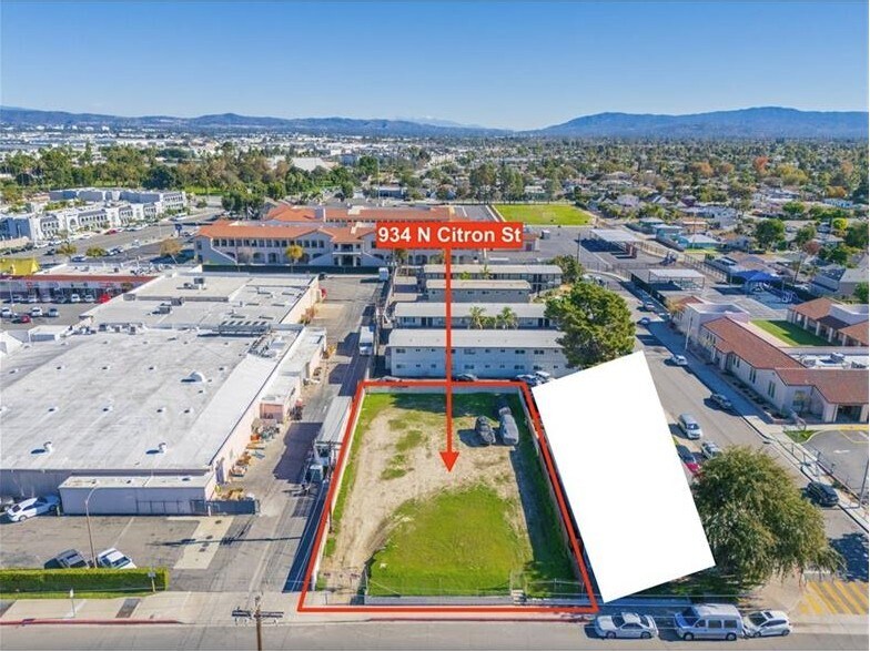 Primary Photo Of 934 N Citron St, Anaheim Land For Sale