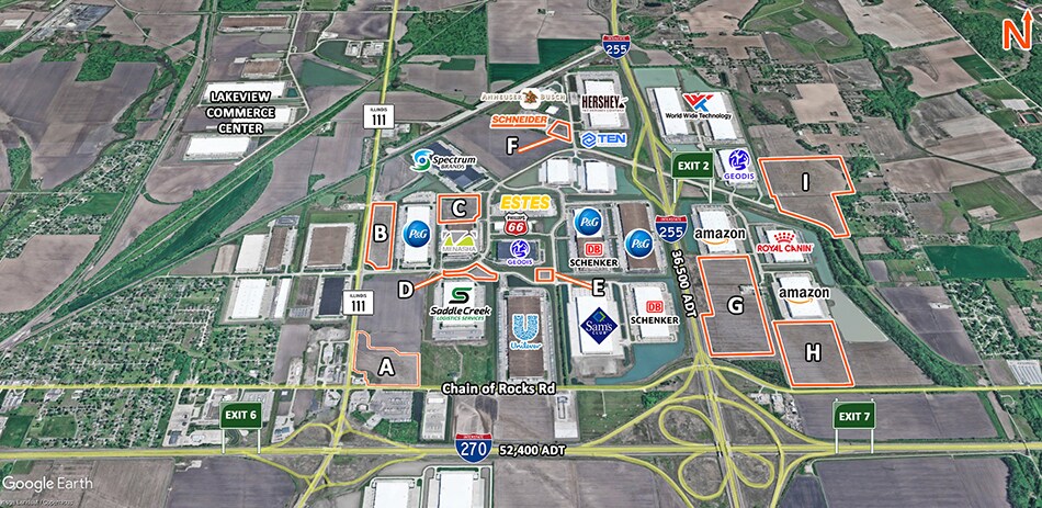 More Photos Of Gateway Commerce Center Dr. E, Edwardsville Land For Sale