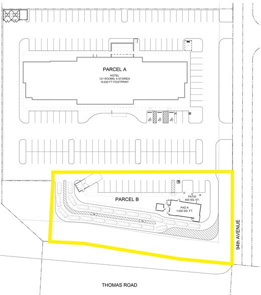 More Photos Of NEC Loop 101 & Thomas rd, Phoenix Land For Sale