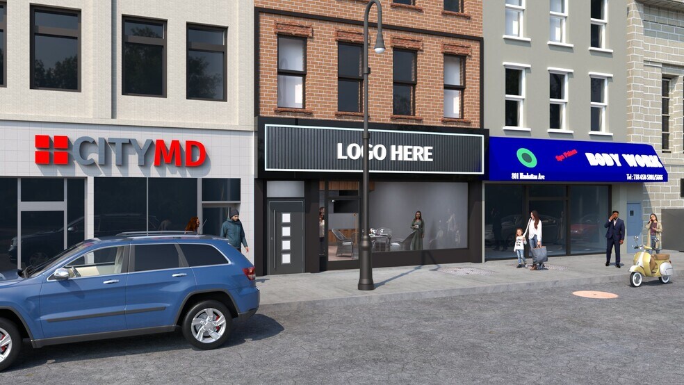 More Photos Of 799 Manhattan Ave, Brooklyn Storefront Retail Residential For Lease