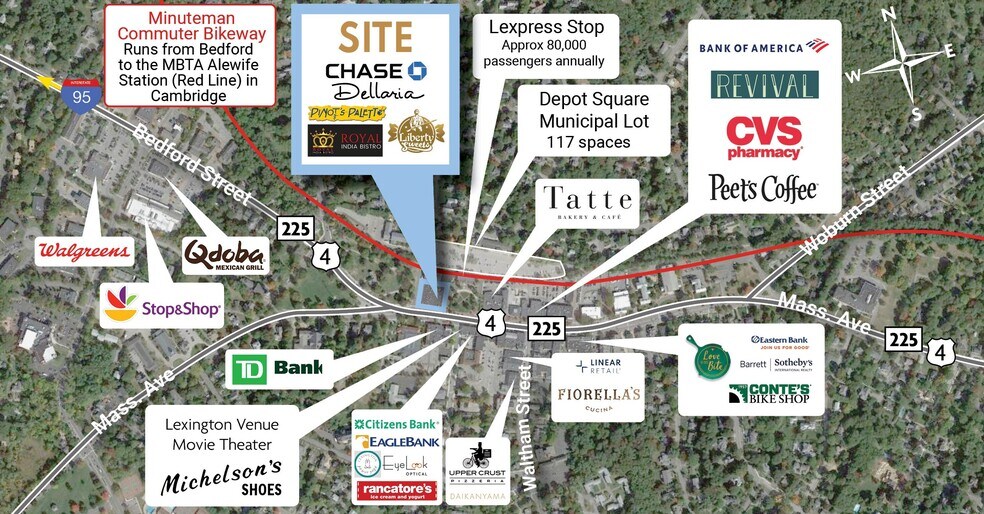 More Photos Of 1833-1853 Massachusetts Ave, Lexington General Retail For Sale