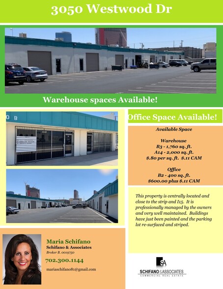 More Photos Of 3050-A Westwood Dr, Las Vegas Light Distribution For Lease