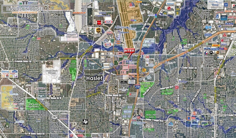 More Photos Of Alliance Airport: Noise Mitigation Land, Fort Worth Land For Sale