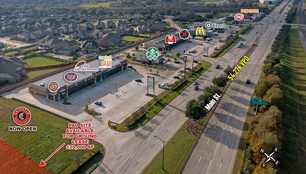 More Photos Of 3607 S Main St, Stafford Storefront For Lease