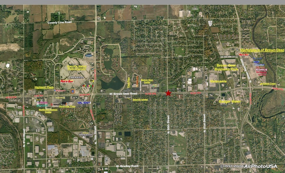 More Photos Of 6801-6917 W Brown Deer Rd, Milwaukee General Retail For Lease