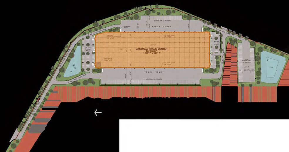 More Photos Of 9490 Gateway Blvd E, El Paso Distribution For Lease