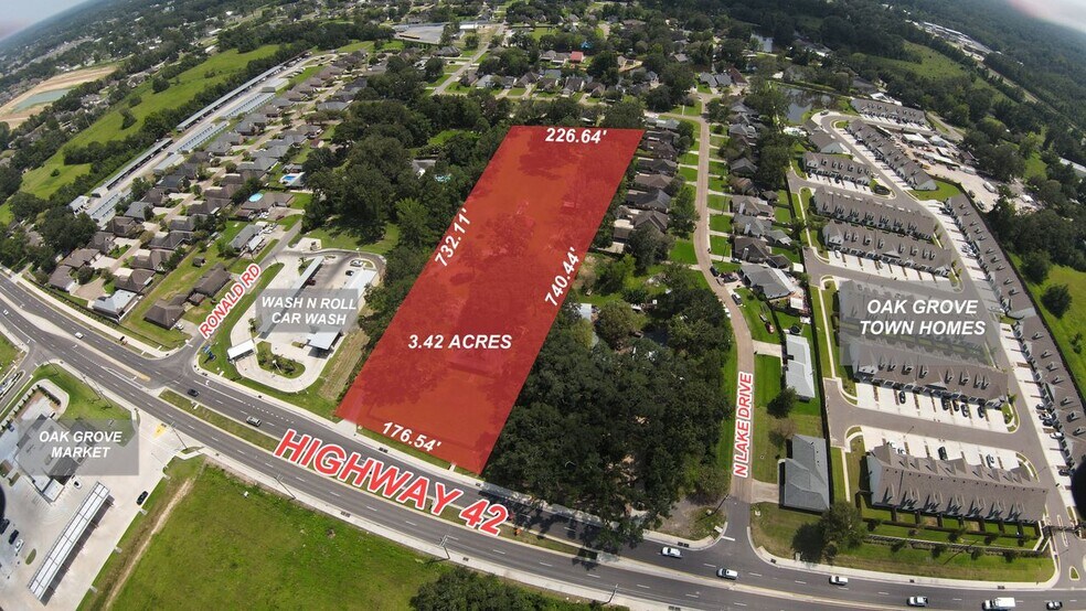 More Photos Of 38141 LA-42, Prairieville Land For Sale