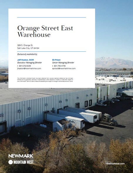 More Photos Of 389 Orange st, Salt Lake City Industrial For Lease