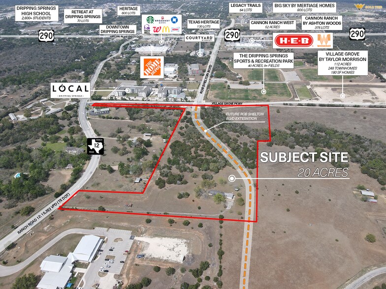 Primary Photo Of 26700 Ranch Road 12, Dripping Springs Land For Sale