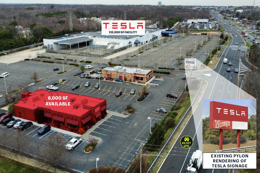 Primary Photo Of 1352 US Highway 9, Old Bridge Restaurant For Lease