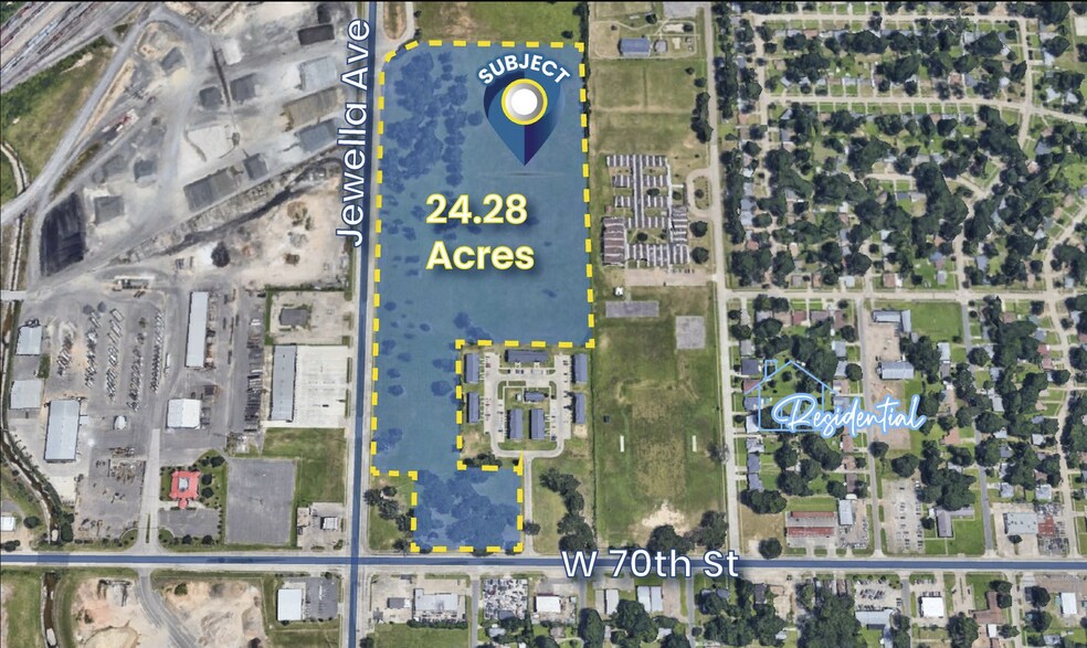 Primary Photo Of 0 West 70th Street at Jewella Avenue, Shreveport Land For Sale