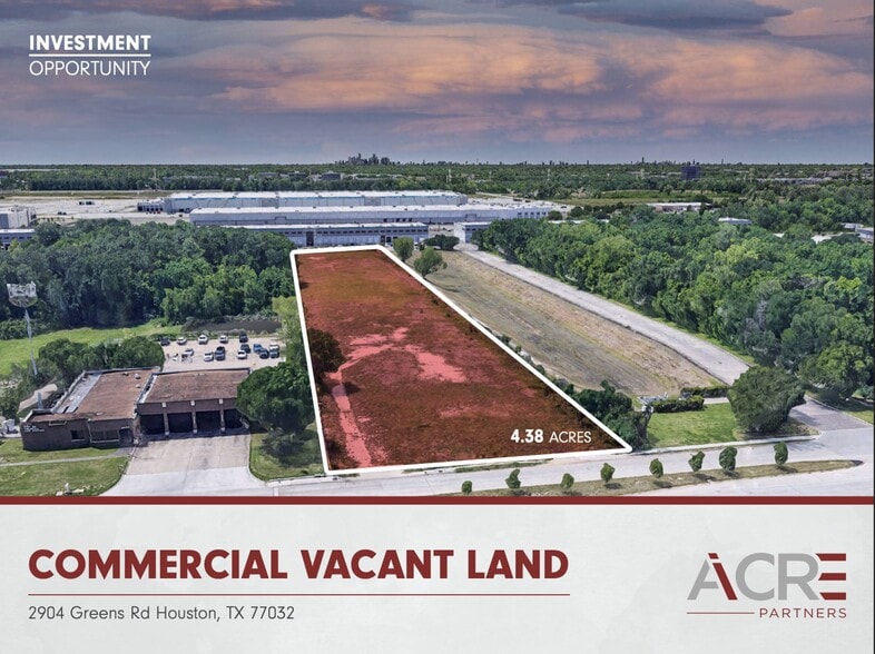 Primary Photo Of 2904 Greens rd, Houston Land For Sale