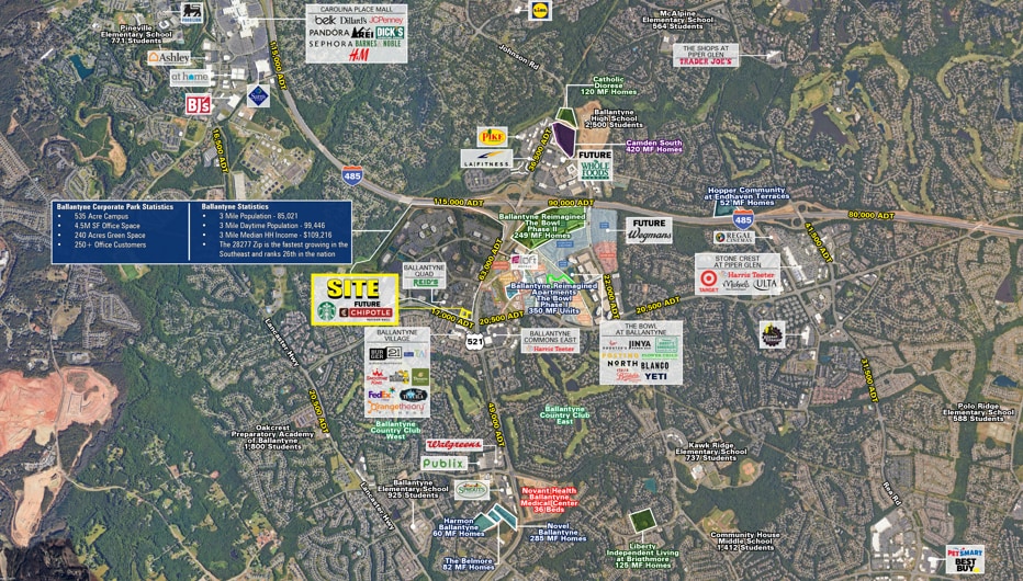 More Photos Of 11324 N Community House Rd, Charlotte Storefront For Lease