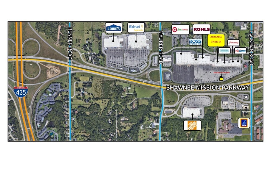 Primary Photo Of 15150-15700 Shawnee Mission Pky, Shawnee Unknown For Lease