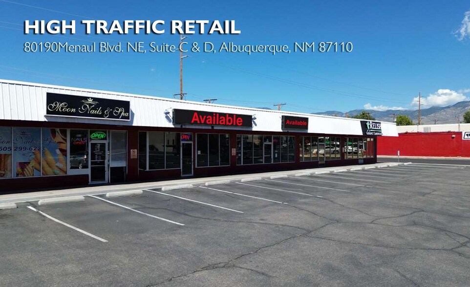 More Photos Of 8019 NE Menaul NE, Albuquerque Freestanding For Lease