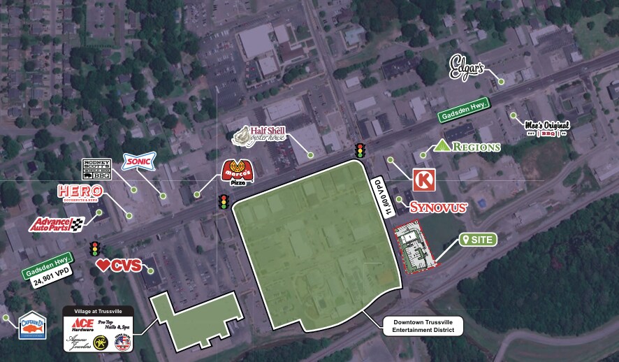 More Photos Of 111 S Chalkville Rd, Trussville Land For Lease