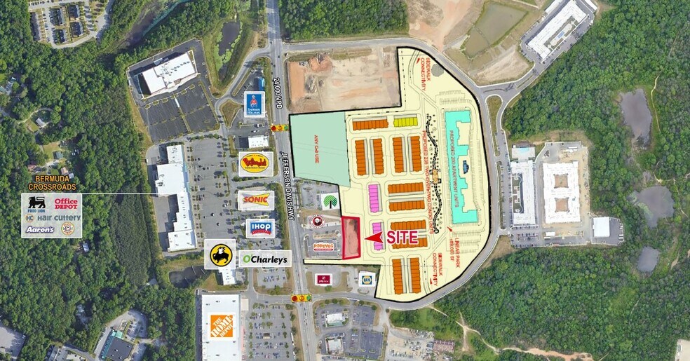 More Photos Of 12141 Jefferson Davis Hwy, Chester Land For Sale