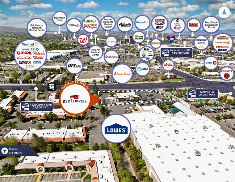 More Photos Of 5015 Kietzke Ln, Reno Restaurant For Sale