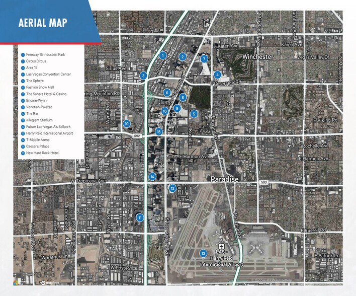 More Photos Of 2901 S Highland Dr, Las Vegas Land For Lease
