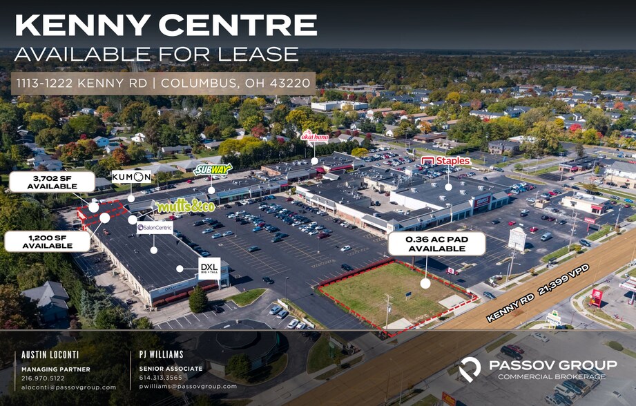 Primary Photo Of 1113-1222 Kenny Centre Sq, Columbus Storefront For Lease