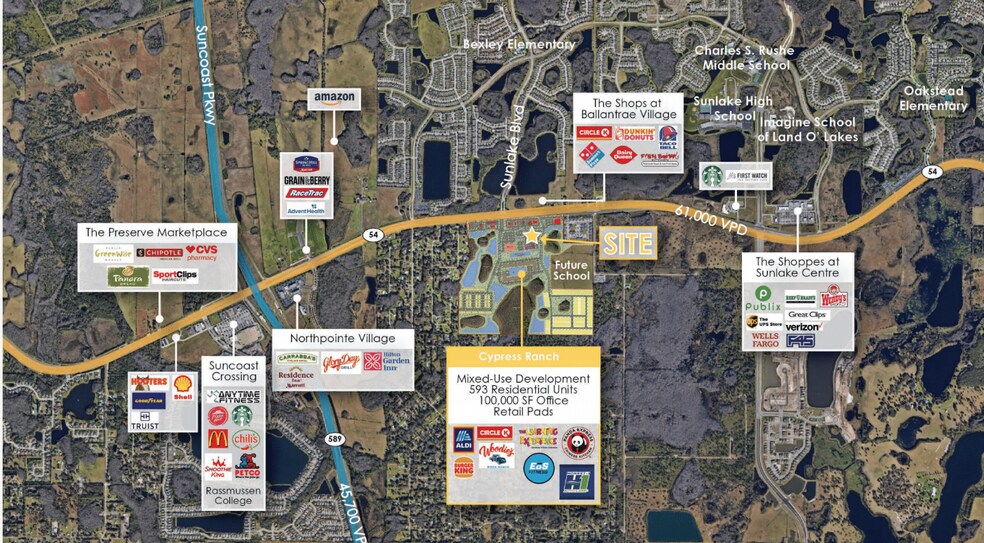 More Photos Of 17740 Harpers Run, Lutz Storefront Retail Residential For Lease