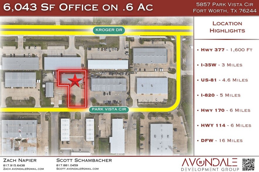 More Photos Of 5857 Park Vista Cir, Keller Office Residential For Sale