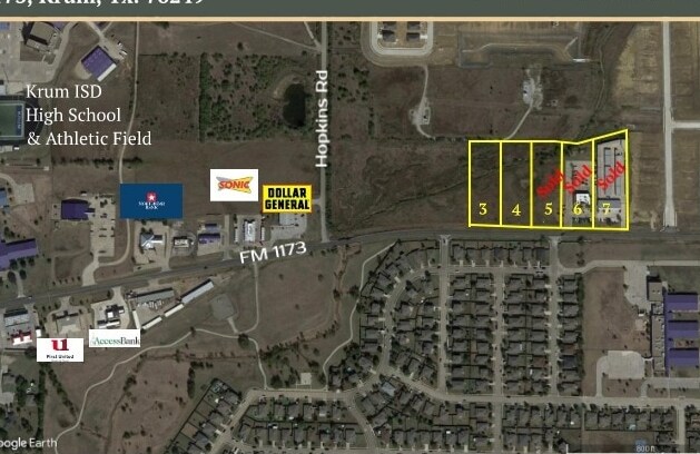More Photos Of FM 1173, Krum Land For Sale