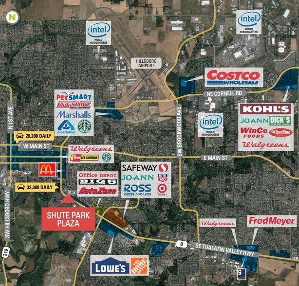 More Photos Of 1001-1071 SE Tualatin Valley Hwy, Hillsboro Unknown For Lease