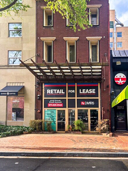 More Photos Of 1604 K St NW, Washington Storefront Retail Office For Lease