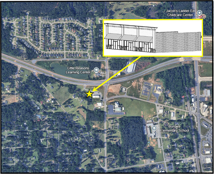 Primary Photo Of 200 Highway 96 E, Bonaire Storefront For Lease
