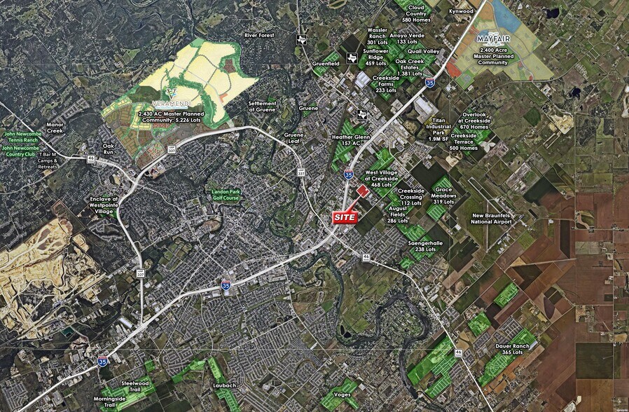 Primary Photo Of I-35 and S Kowald Ln, New Braunfels Land For Sale