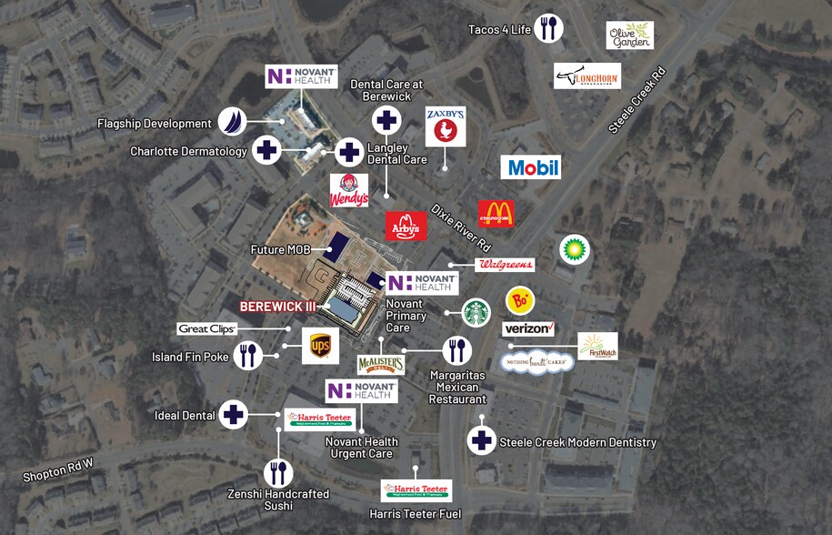 More Photos Of Berewick Town Center dr, Charlotte Medical For Lease