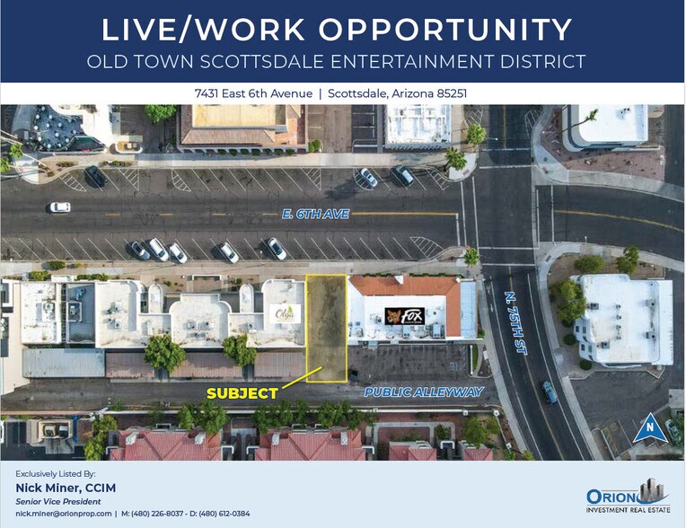 More Photos Of 7431 E 6th Ave, Scottsdale Land For Sale