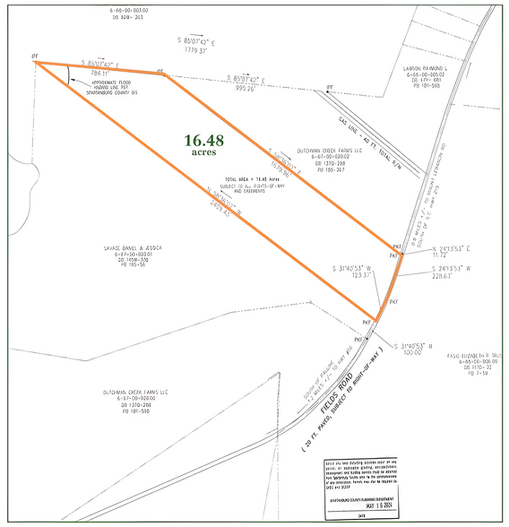 Primary Photo Of 1392 Fields Rd Fields Rd, Pauline Land For Sale
