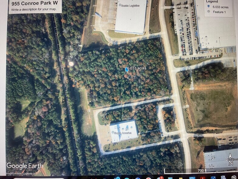 Primary Photo Of 943 Conroe Park West Dr, Conroe Land For Sale