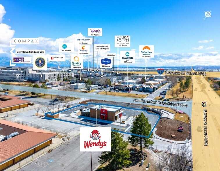 More Photos Of 5580 W Amelia Earhart Dr, Salt Lake City Fast Food For Sale