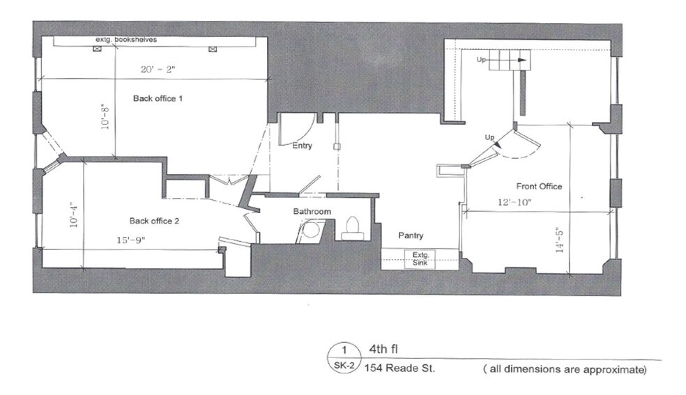 More Photos Of 154 Reade St, New York Storefront Retail Office For Sale